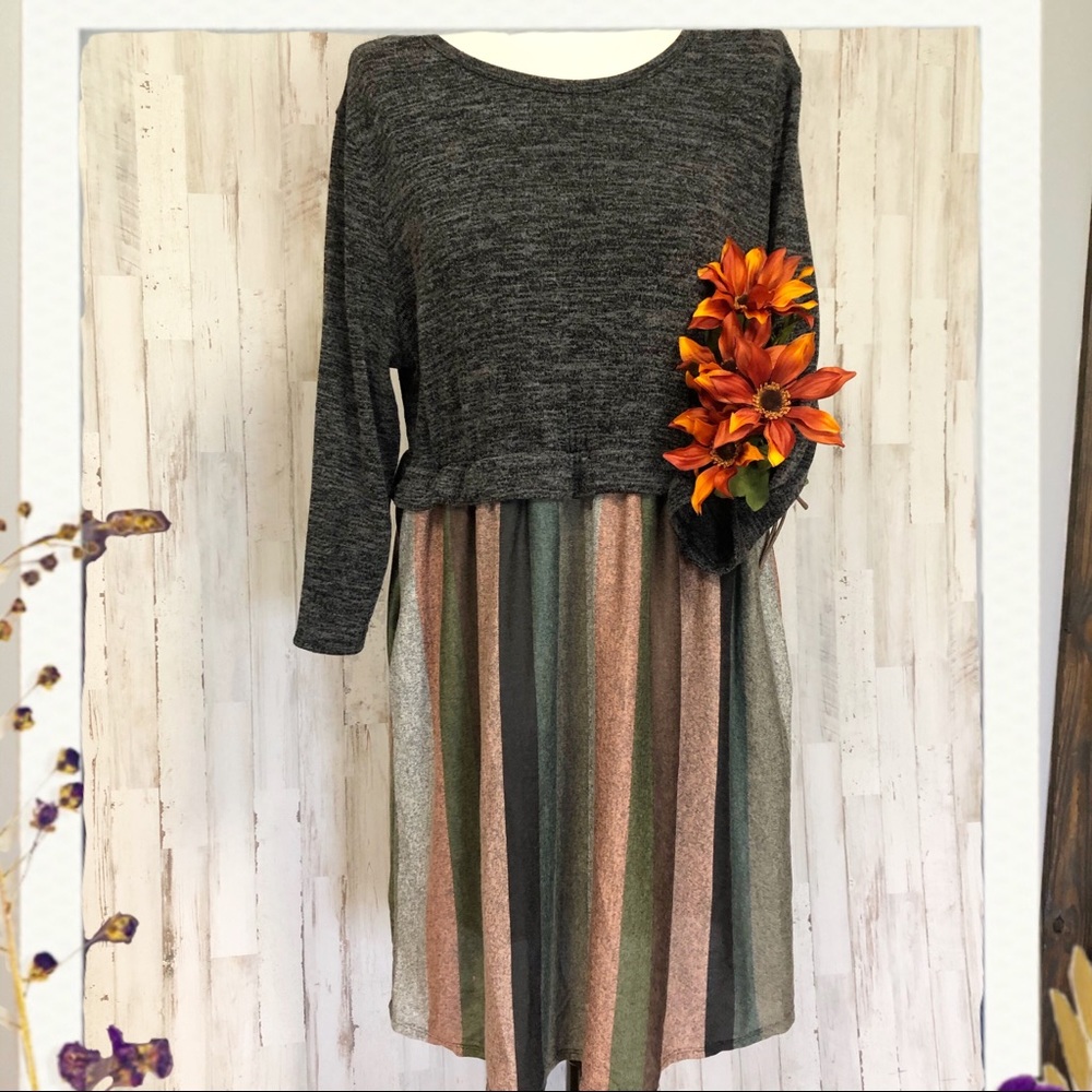 Egs California dress fall colors size 1xl